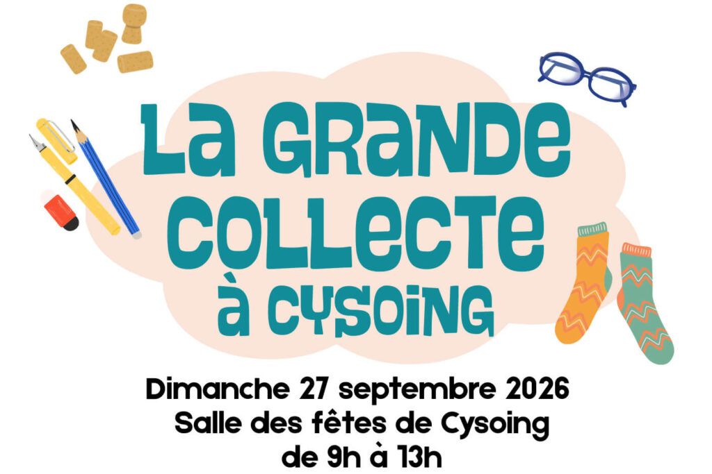 La Grande Collecte à Cysoing - Dimanche 27 septembre 2026, de 9h à 13h